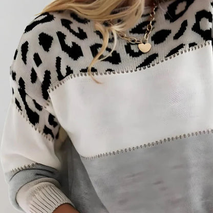 Vetera Milano™ | Maglione Eleganza Leopardo